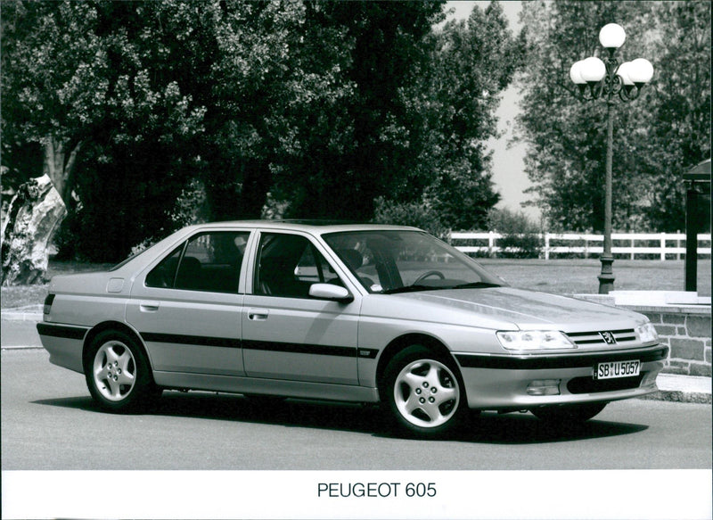 Peugeot 605 - Vintage Photograph