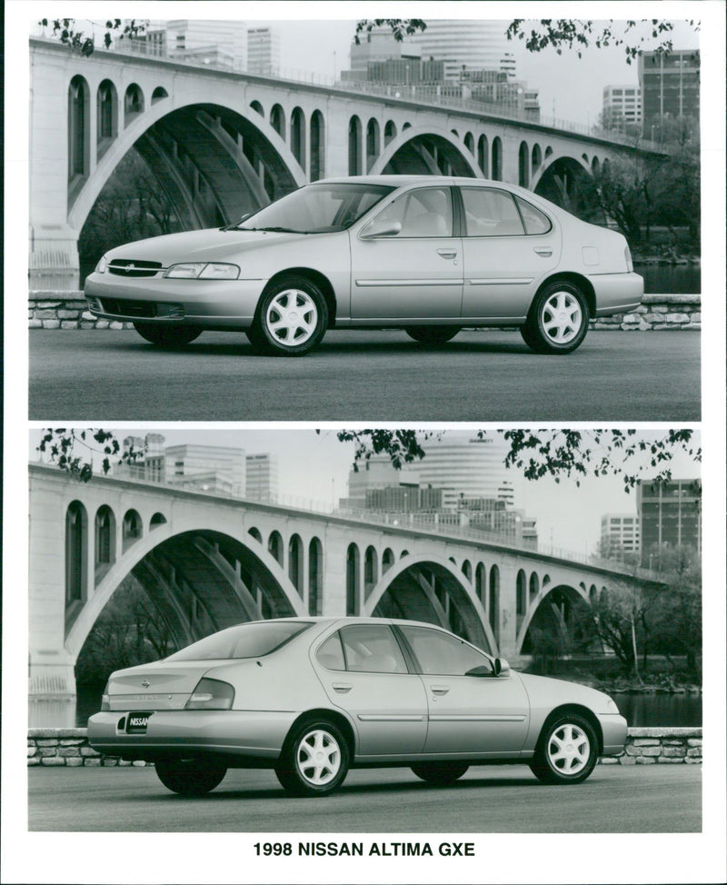 1998 Nissan Altima GXE. - Vintage Photograph