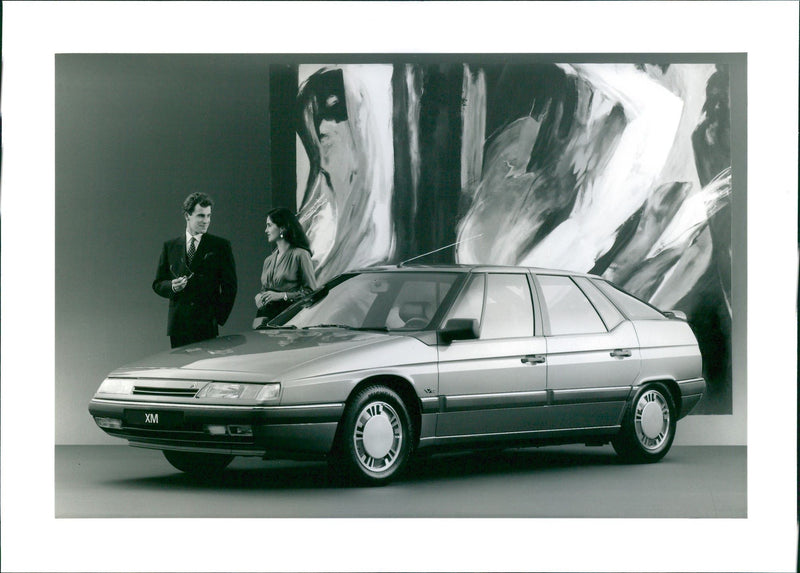 1989 Citroen XM - Vintage Photograph