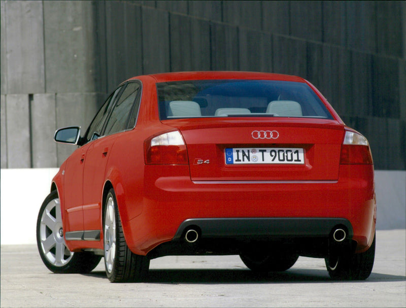 2002 Audi S4 - Vintage Photograph
