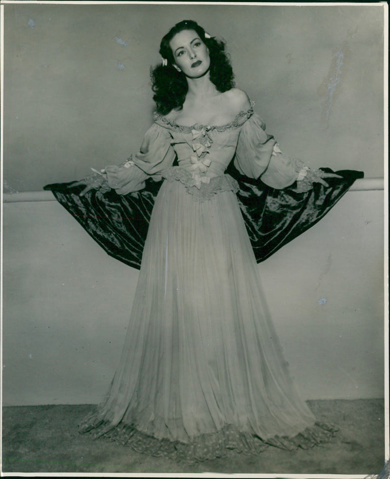 Fashion evening gown - Vintage Photograph