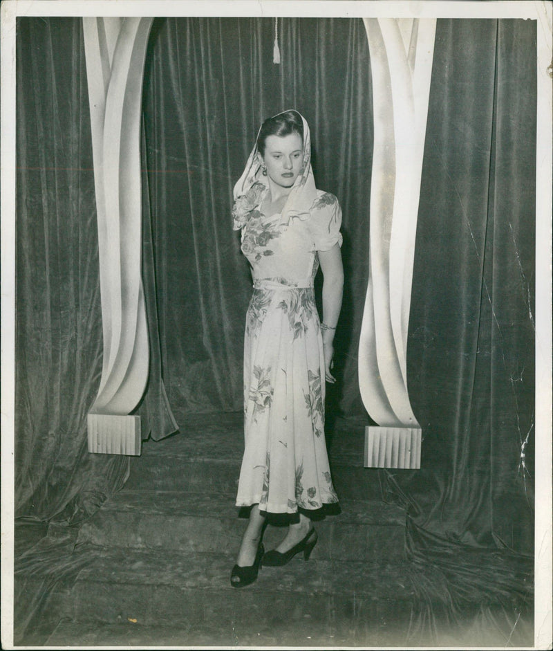 Fashion dress - Vintage Photograph