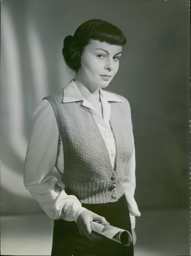 Fashion sweater - Vintage Photograph