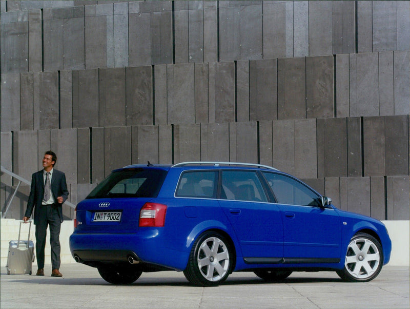 2002 Audi S4 Avant - Vintage Photograph