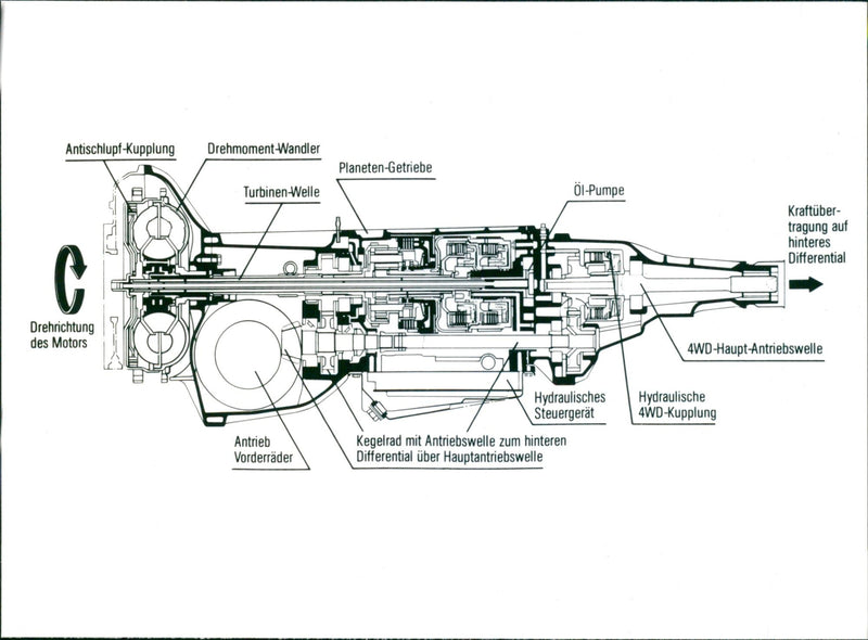 1970 Subaru Engine - Vintage Photograph