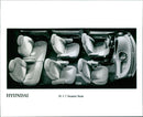 1997 Hyundai H-1 7-Seater Seat - Vintage Photograph