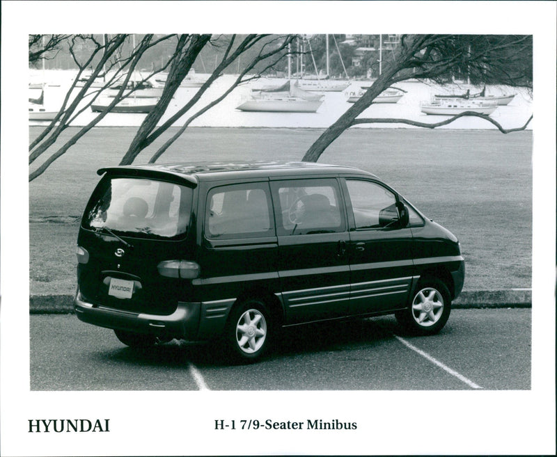 1997 Hyundai H-1 7/9-Seater Minibus - Vintage Photograph