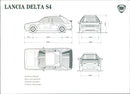 Lancia Delta S4 - Vintage Photograph