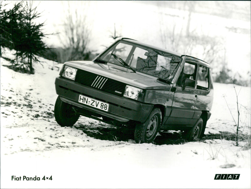 Fiat Panda 4 × 4 - Vintage Photograph