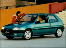 Citroen Saxo Car and Information 1995. - Vintage Photograph