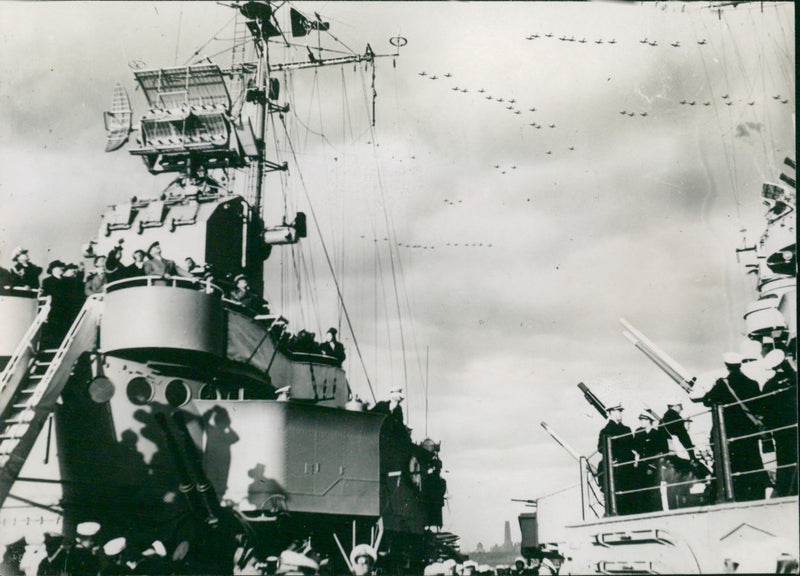 Marine Day in America - Vintage Photograph