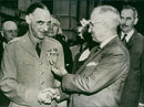 Lucius D. Clay and Harry Truman - Vintage Photograph