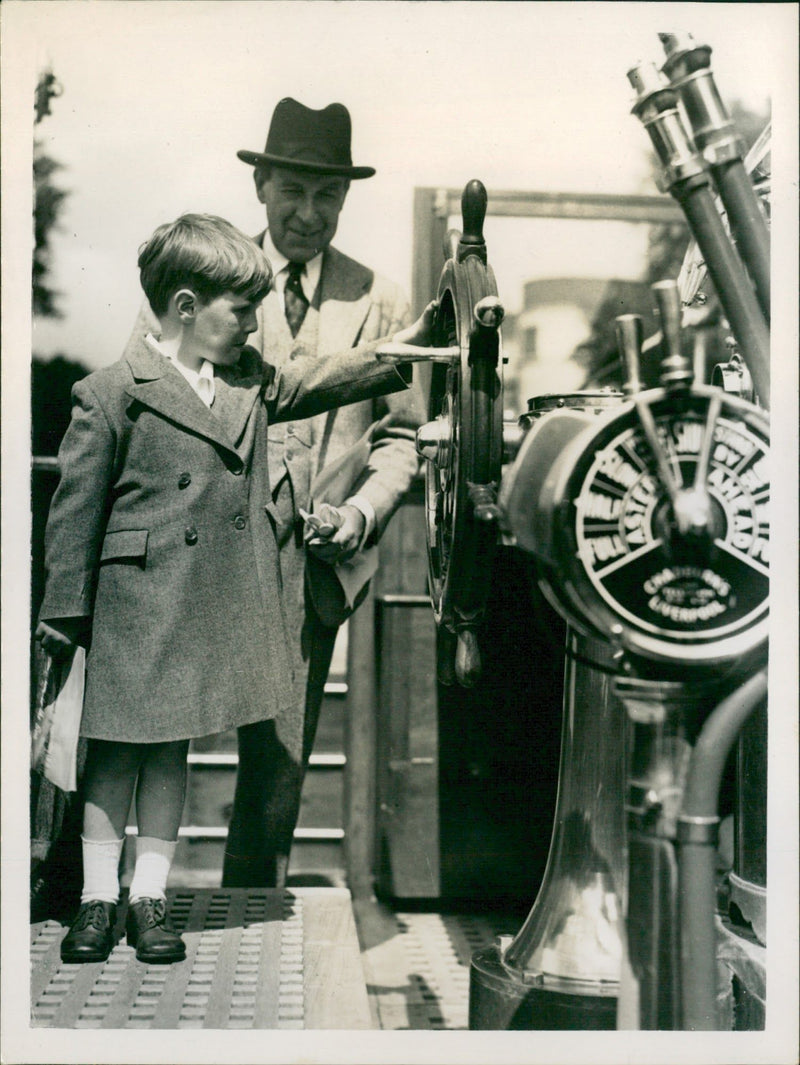 Winston Churchill and Sir John Anderson - Vintage Photograph