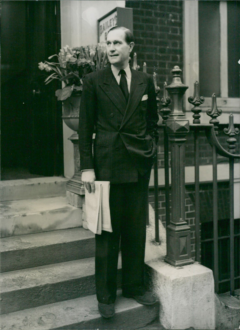 Baron Gottfried Von Cramm - Vintage Photograph