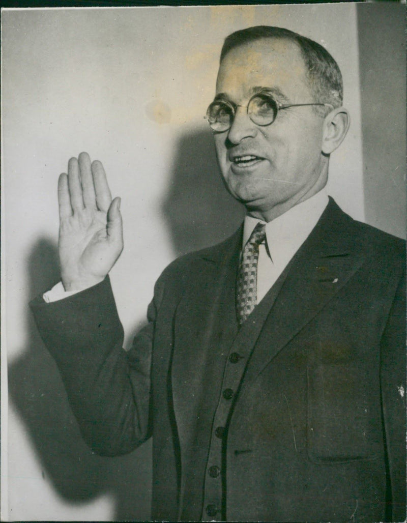 Harry S. Truman - Vintage Photograph