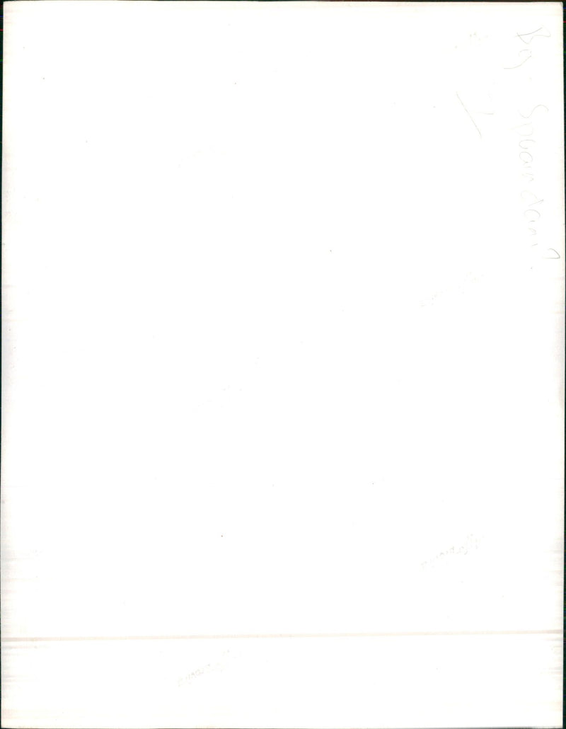 A church in the distance - Vintage Photograph