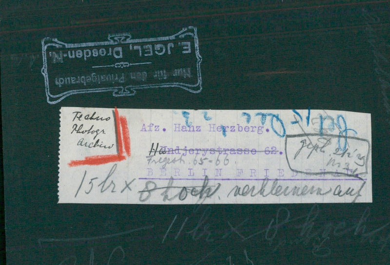 Frozen house in a winter landscape - Vintage Photograph