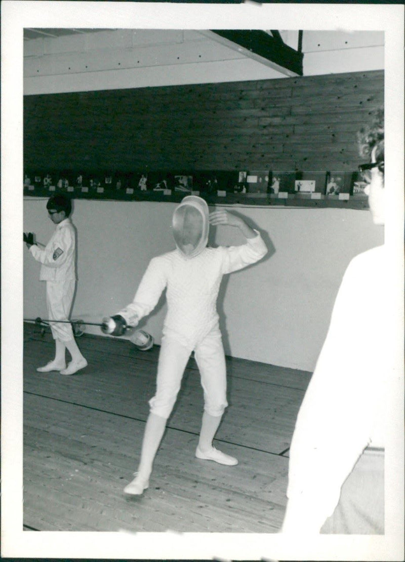 Fencing - Vintage Photograph