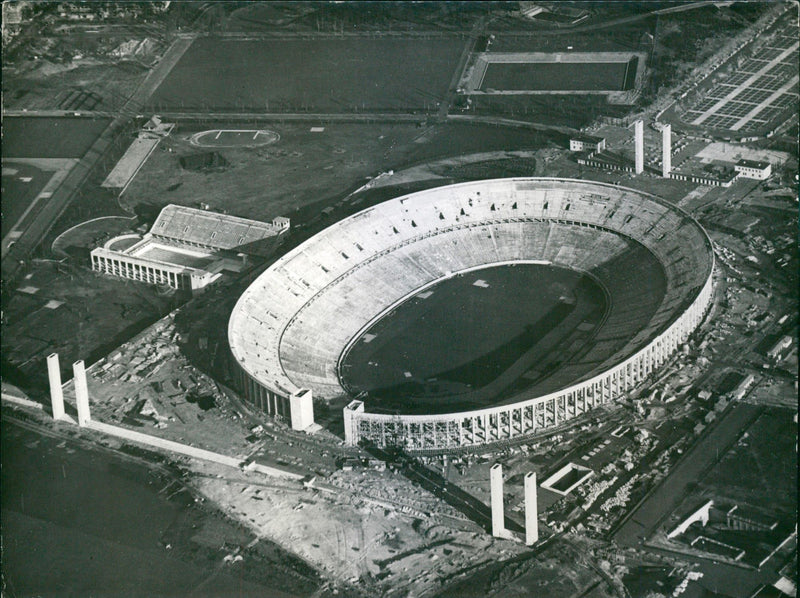 Olympic Stadium - Vintage Photograph