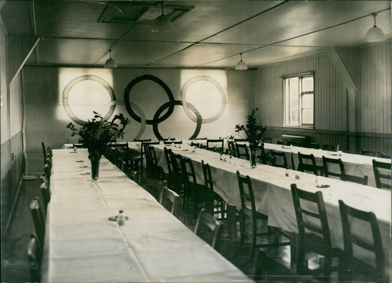 The Staff Dining Hall - Vintage Photograph