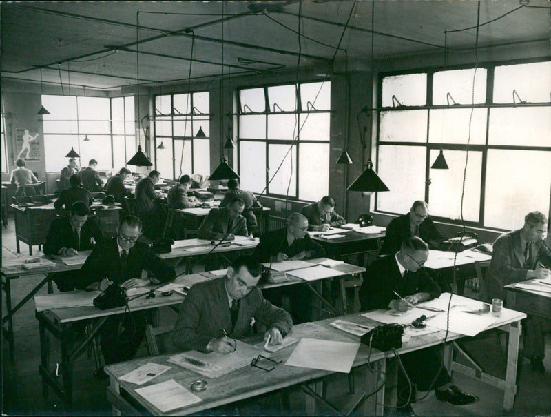 Olympic Preparation - Vintage Photograph