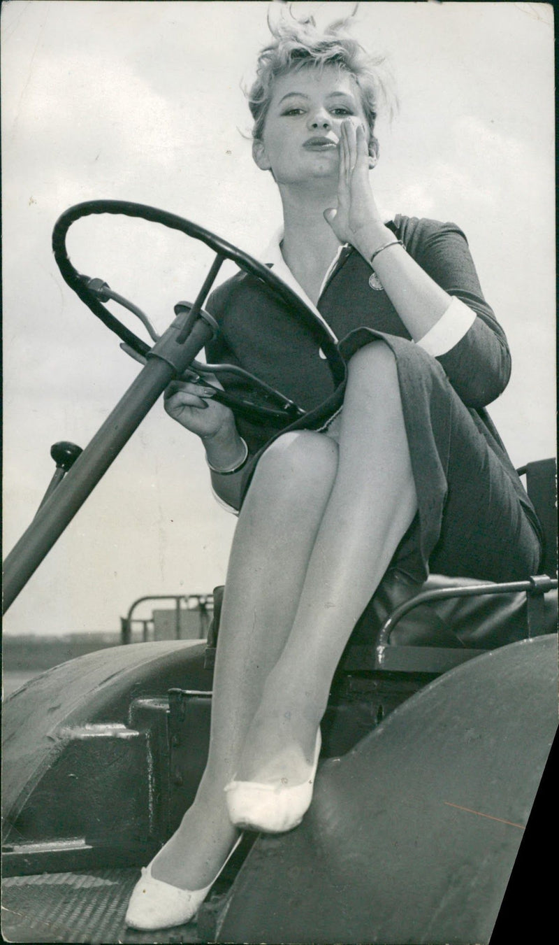 Marlies Behrens, Miss Germany  1958 - Vintage Photograph