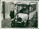 Antique bus. - Vintage Photograph