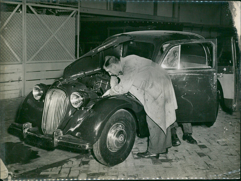 An antique car - Vintage Photograph