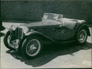Antique MG car - Vintage Photograph