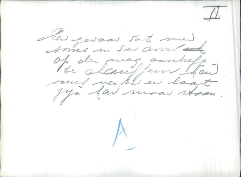 Parked truck - Vintage Photograph