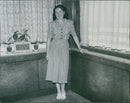 Model of Vintage Clothing - Vintage Photograph