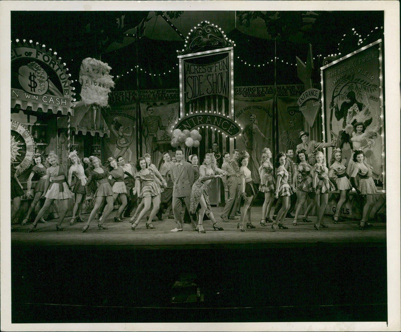 Acres of Fun Side Show - Vintage Photograph