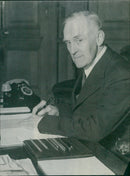 New War Minister - Ex Miner will got to Burma - Vintage Photograph