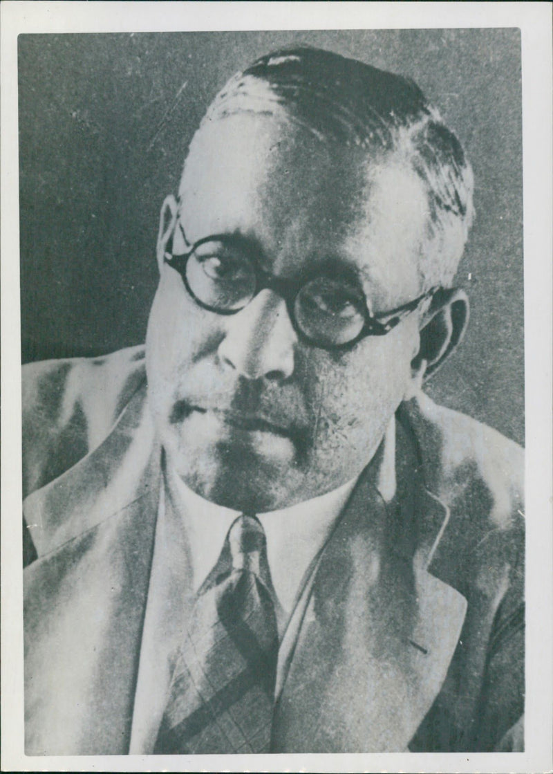 Dr. John Matthai - Vintage Photograph