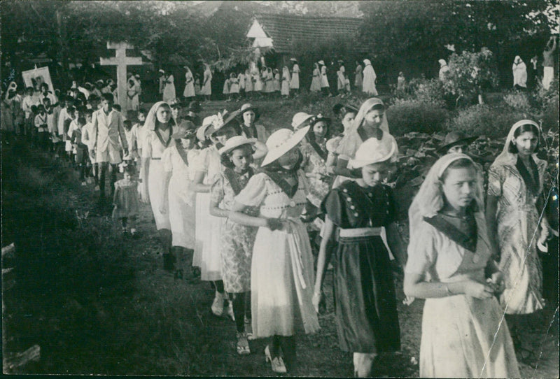 Harvest Festival in India - Vintage Photograph