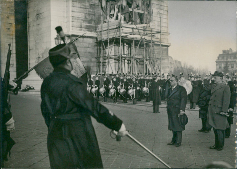 Military Band Parade - Vintage Photograph