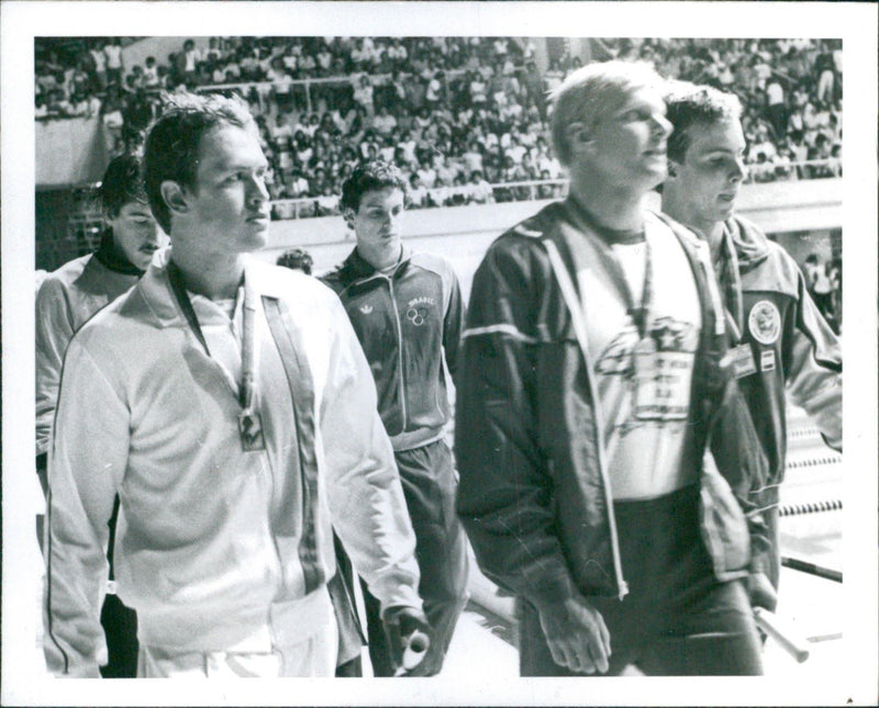 Award winners Lundquist, Moffet and Restrepo - Vintage Photograph