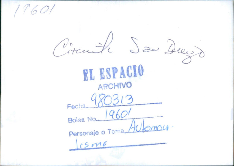 Circuit of San Diego - Vintage Photograph