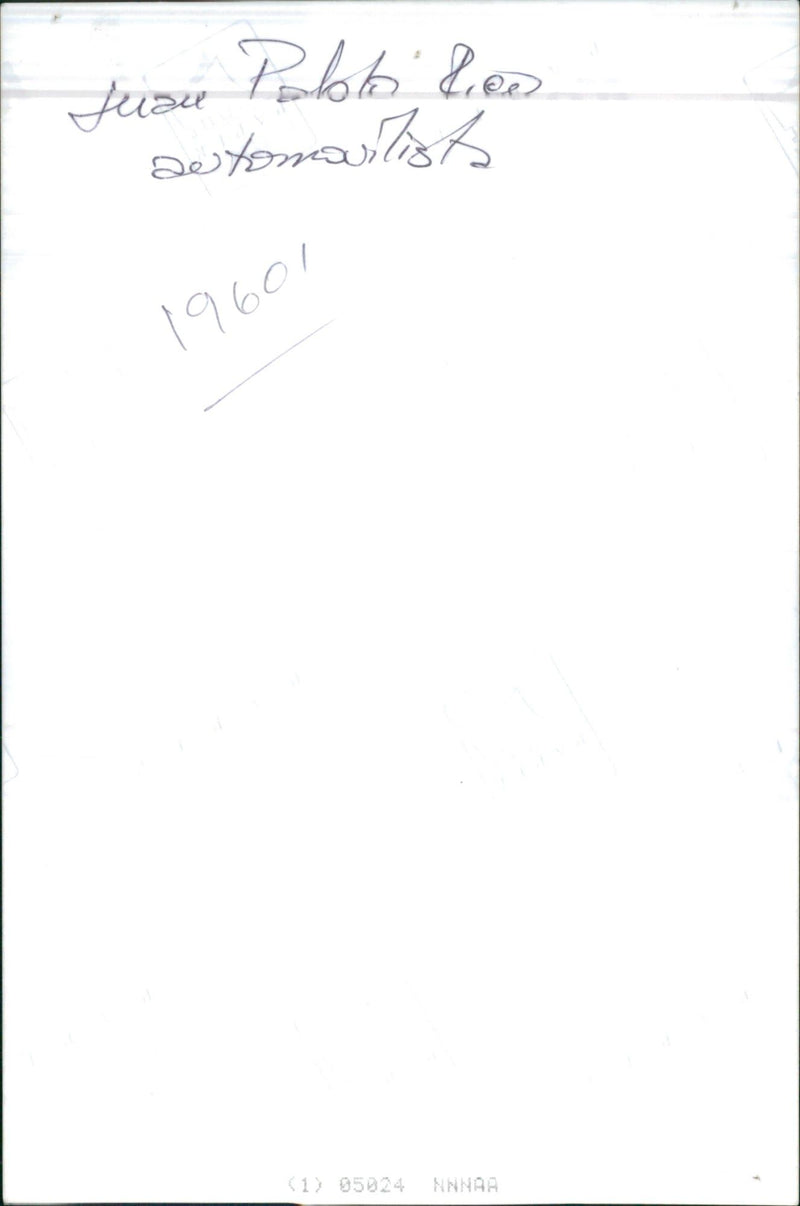 Cars race - Vintage Photograph