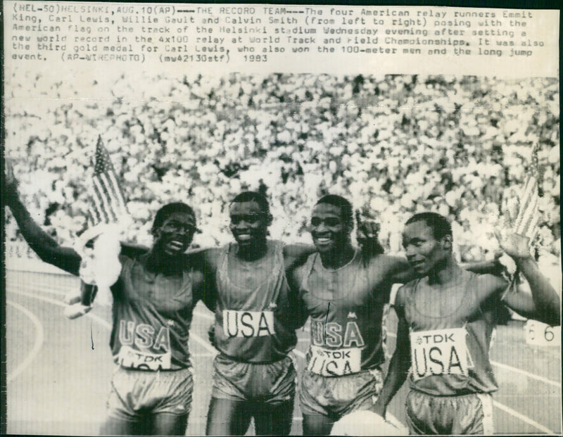 The record team - Vintage Photograph