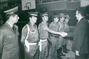 Mario Gómez Ramírez and the Military - Vintage Photograph