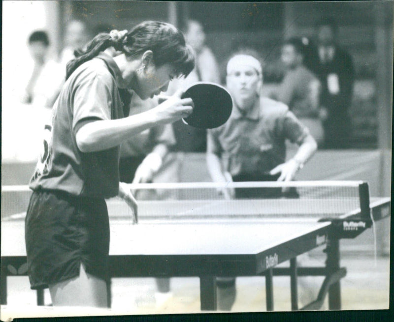 Table Tennis - Vintage Photograph