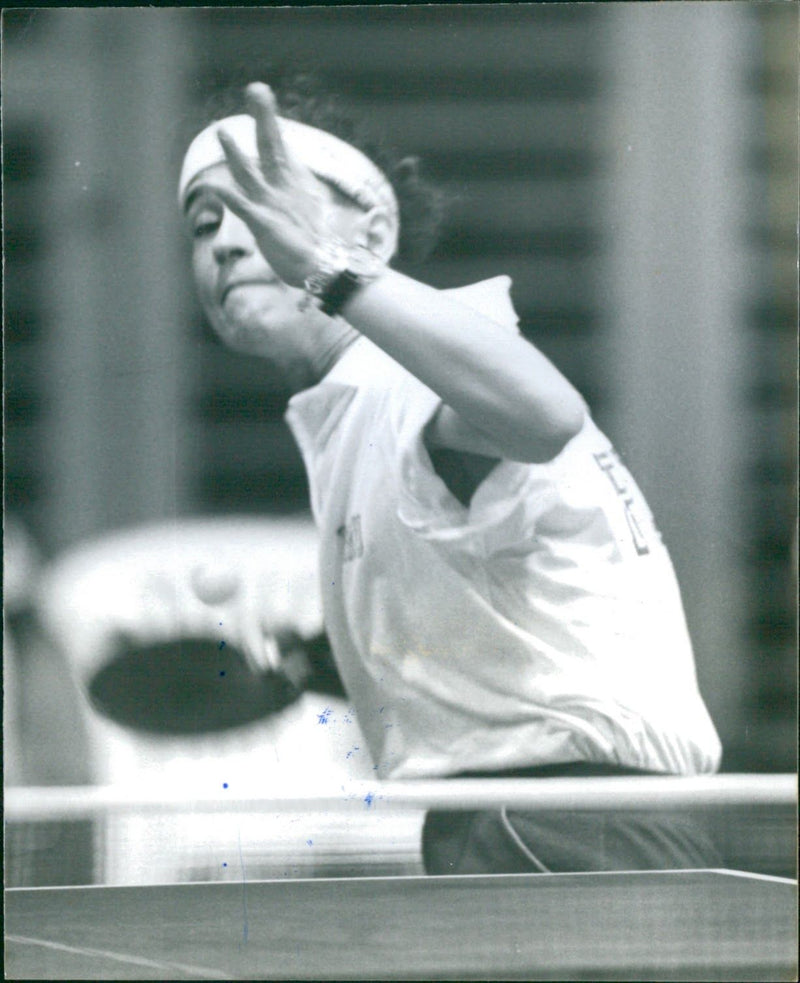 Table tennis - Vintage Photograph