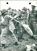 NATO Training exercises in Denmark - Vintage Photograph