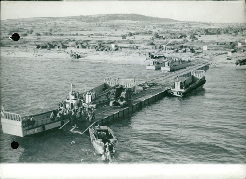 Deepwater Maneuvers in the Gulf of Saros - Vintage Photograph