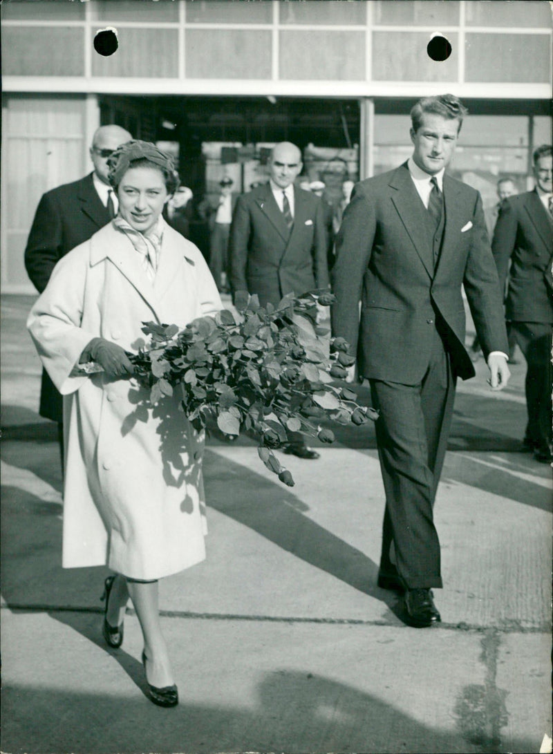 Princess Margaret and Prince Albert - Vintage Photograph