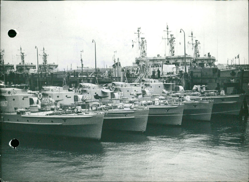 Naval Maneuvers in German Waters - Vintage Photograph
