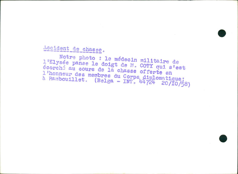 Mr. Coty - Vintage Photograph