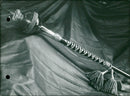 Silver cane belonging to the Duke of Arenberg - Vintage Photograph