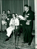 Joseph Kasa-Vubu and King Baudouin - Vintage Photograph